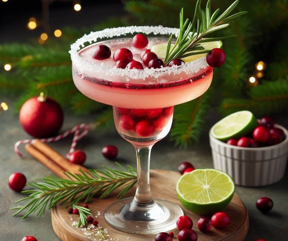 Christmas Bourbon Margarita