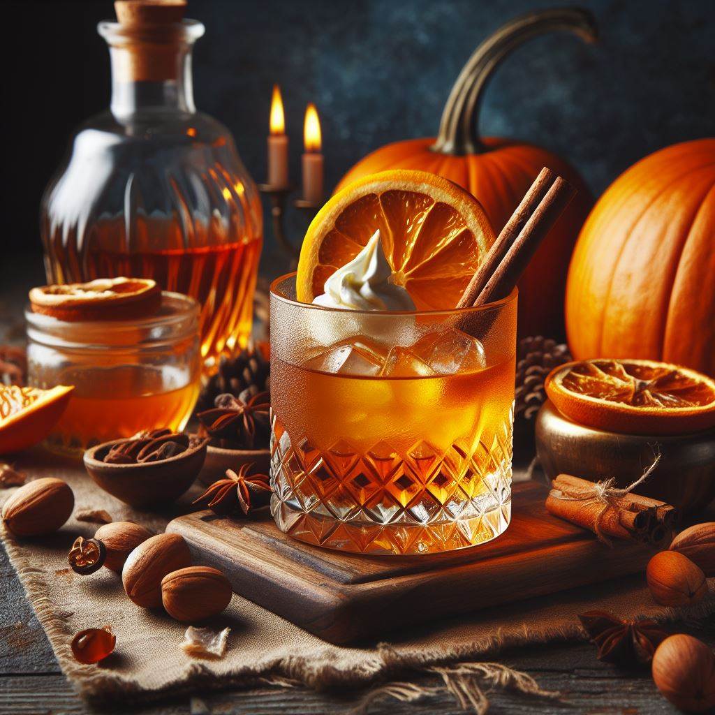 Perfect Pumpkin Pie Old Fashioned