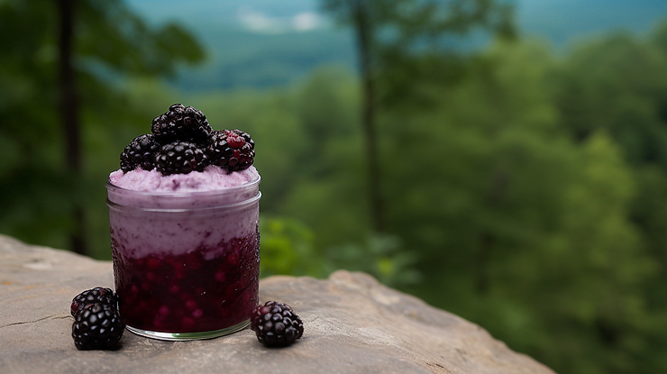 Bourbon Blackberry Whiskey Sour