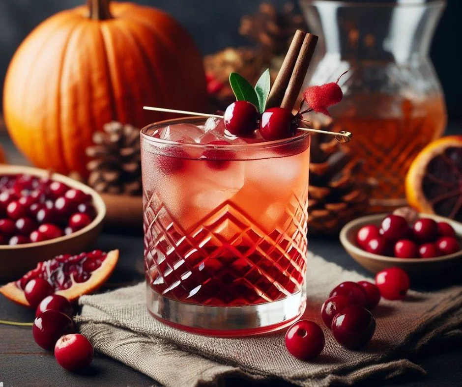 Cranberry Bourbon Bliss: A Thanksgiving Cocktail Delight