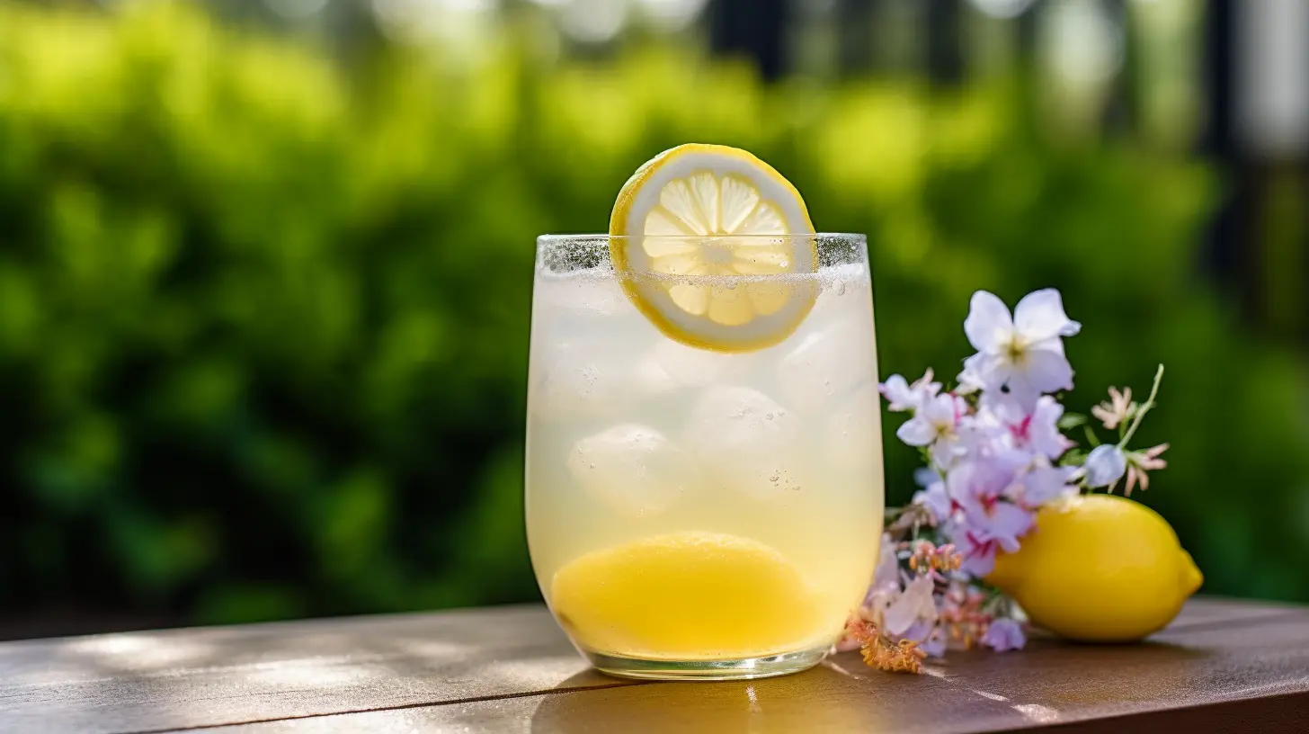 Sparkling Spring Bourbon Lemonade Recipe